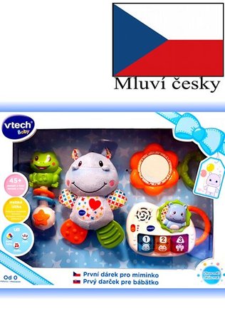 Vtech Prvn drek pro miminko (CZ) - modr